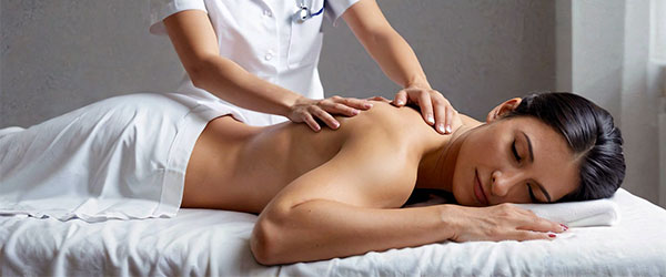 Lymphmassage manuell